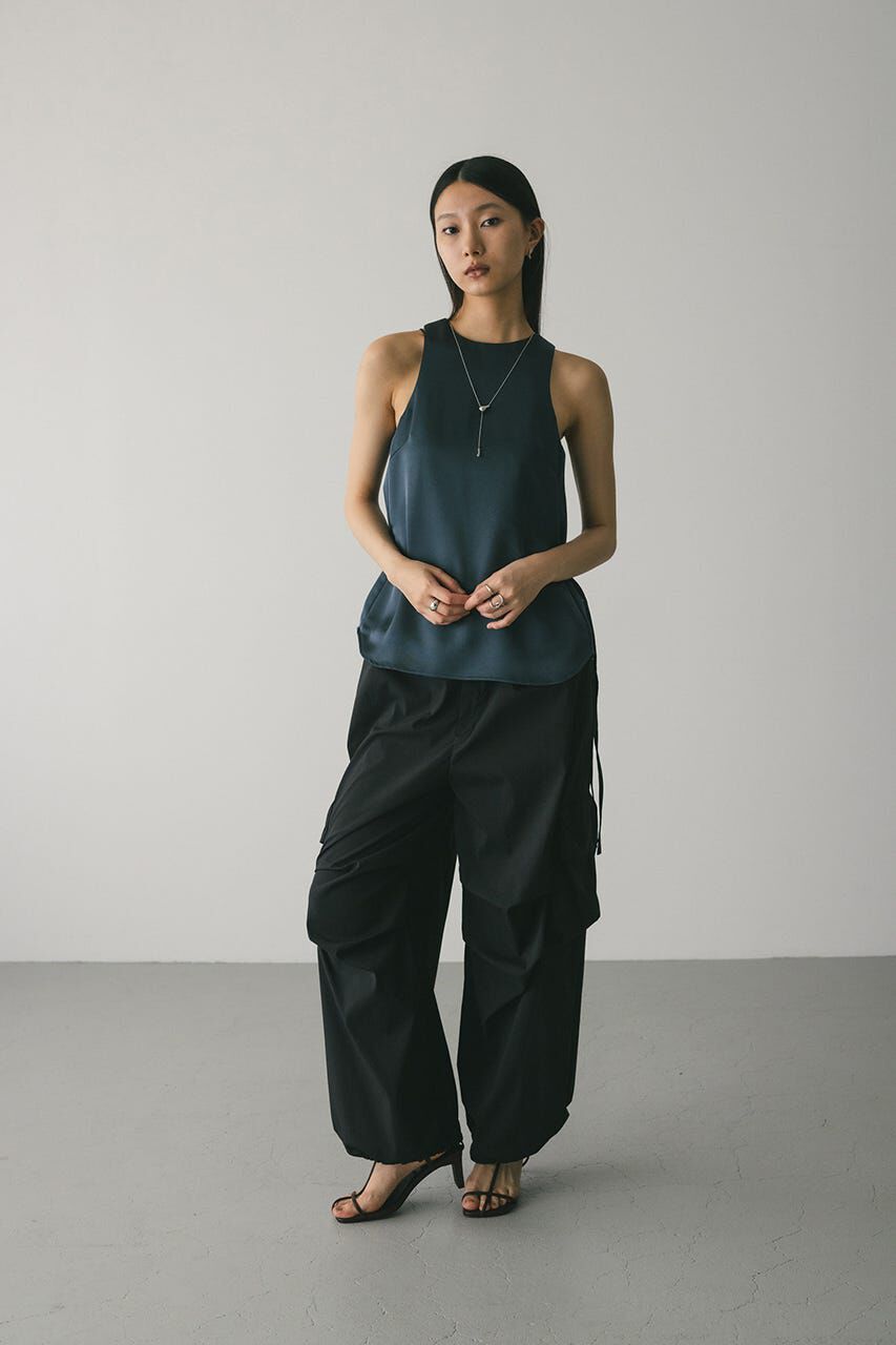 STYLEMIXER「サテンアメスリタンクトップ」|キャミソール|GRY