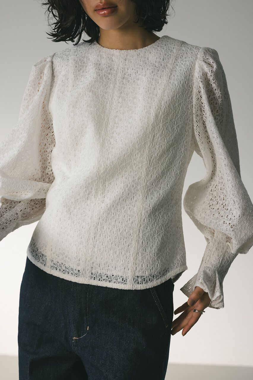 STYLEMIXER「カフタックレーストップ」|シャツ・ブラウス|