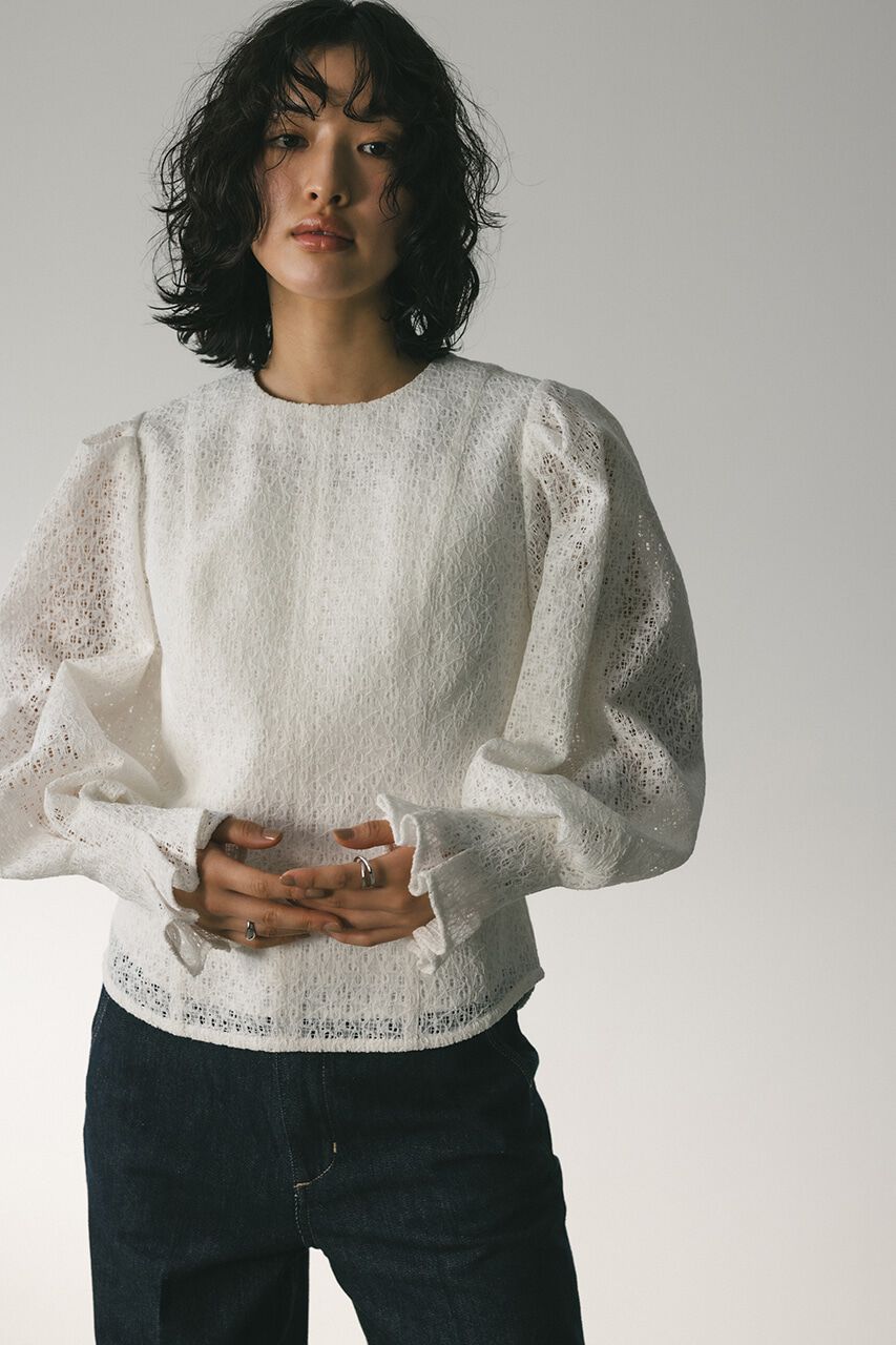 STYLEMIXER「カフタックレーストップ」|シャツ・ブラウス|