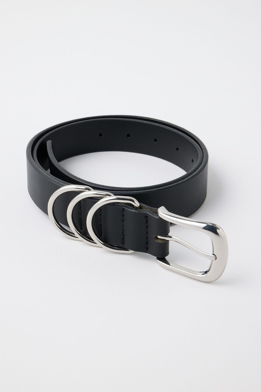 MOUSSY「RING レザーベルト」|ベルト|