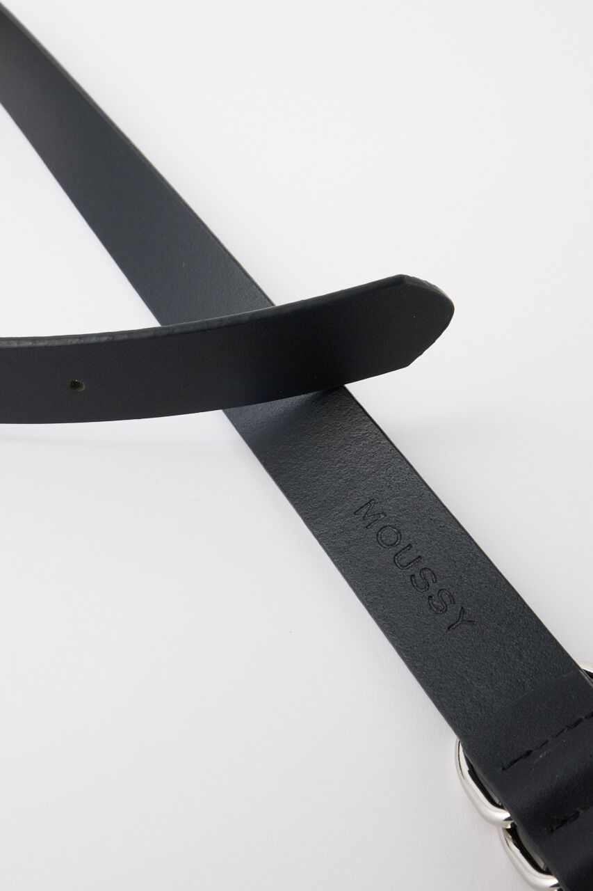 MOUSSY「RING レザーベルト」|ベルト|