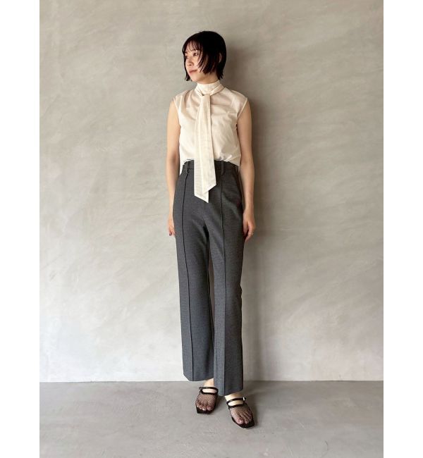 LAGUNAMOON「2WAYメッシュボウタイブラウス」|シャツ・ブラウス|