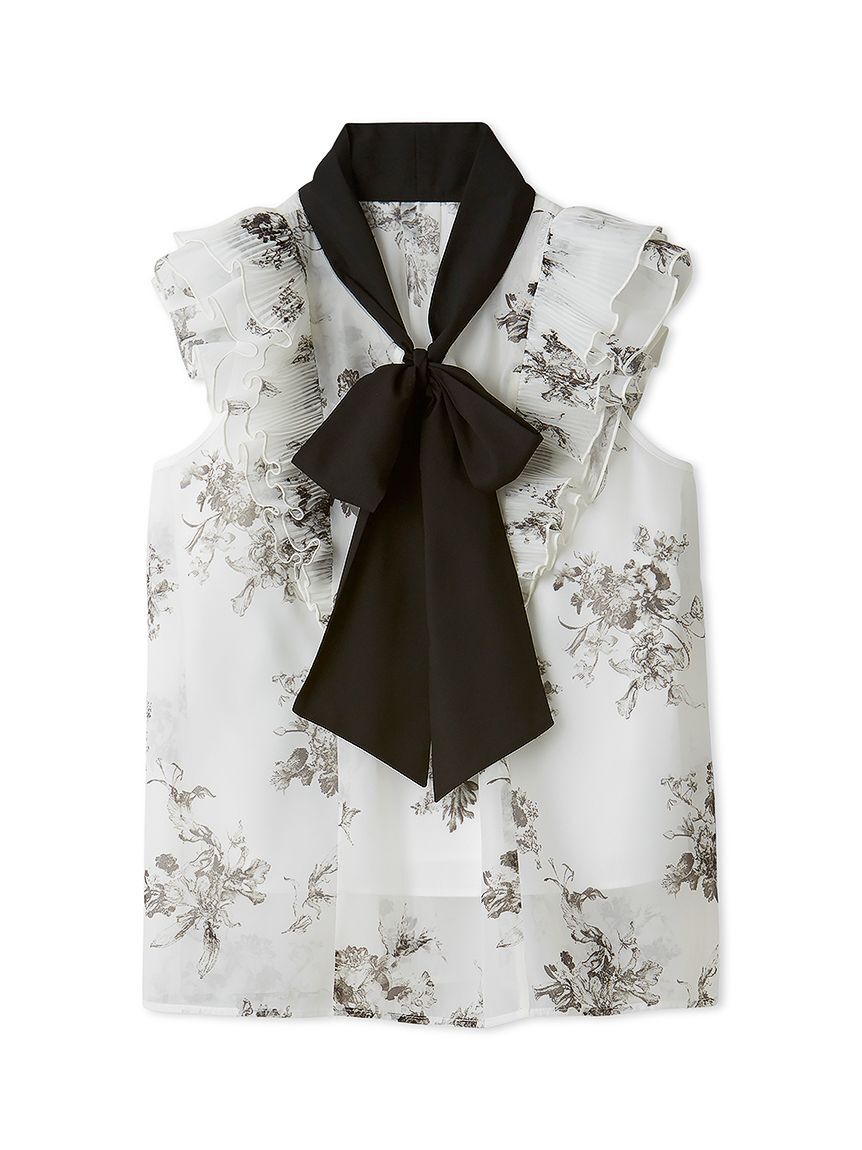 SNIDEL「ノースリボウタイブラウス」|シャツ・ブラウス|