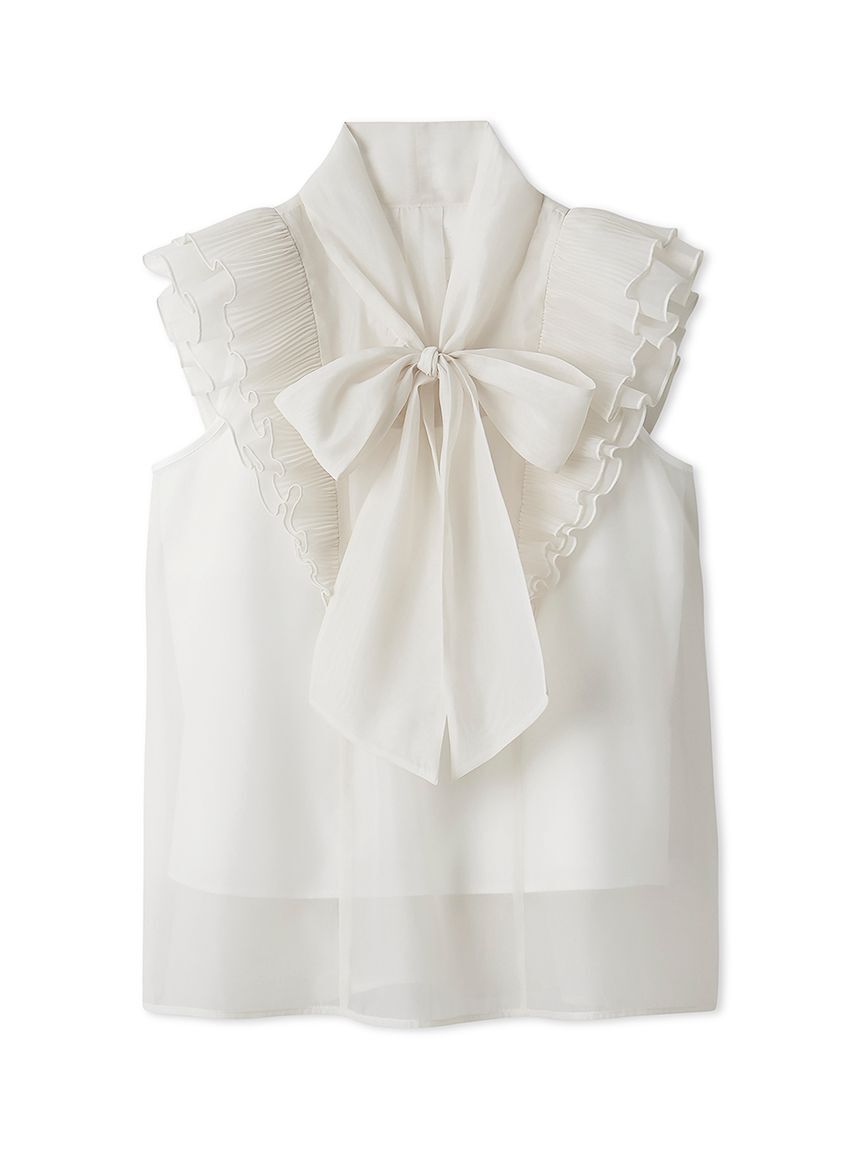 SNIDEL「ノースリボウタイブラウス」|シャツ・ブラウス|