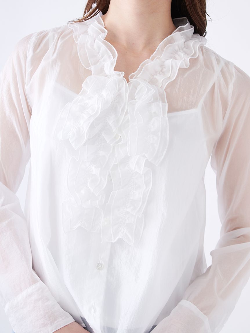 SNIDEL「バリエボウタイブラウス」|シャツ・ブラウス|