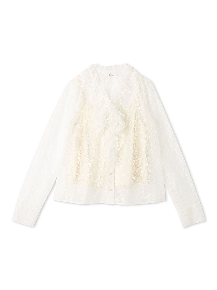 SNIDEL「バリエボウタイブラウス」|シャツ・ブラウス|IVR