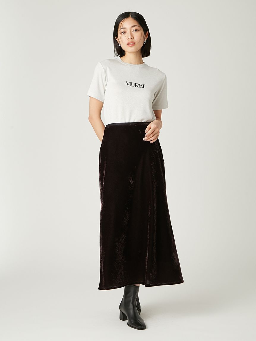 FRAY I.D「ラメフライスプリントTシャツ」|Tシャツ・カットソー|