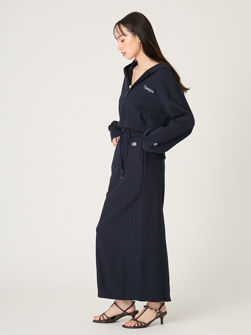 FRAY I.D「【FRAY I.D｜Champion】リバースウィーブショートフーディ」|スウェット・ジャージ|