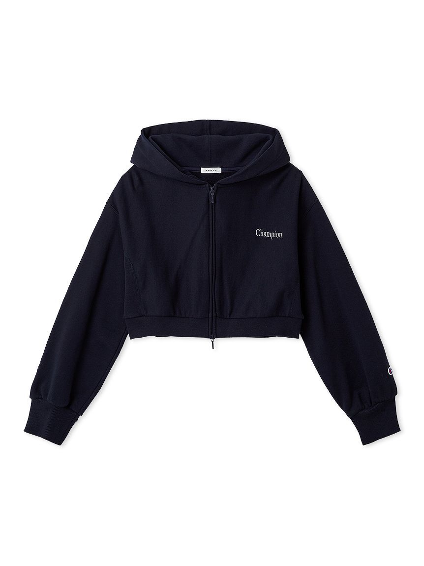 FRAY I.D「【FRAY I.D｜Champion】リバースウィーブショートフーディ」|スウェット・ジャージ|