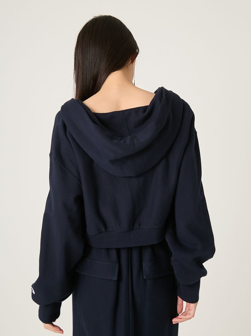 FRAY I.D「【FRAY I.D｜Champion】リバースウィーブショートフーディ」|スウェット・ジャージ|