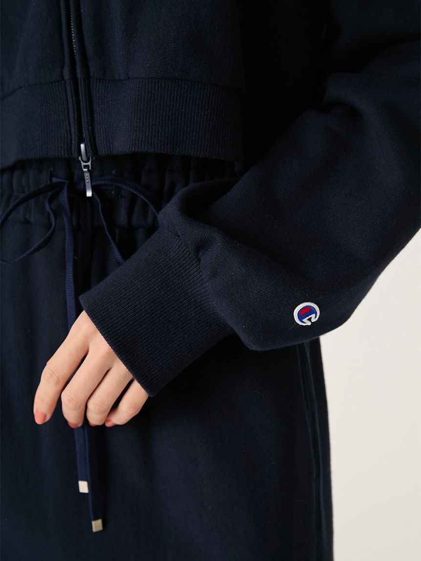 FRAY I.D「【FRAY I.D｜Champion】リバースウィーブショートフーディ」|スウェット・ジャージ|