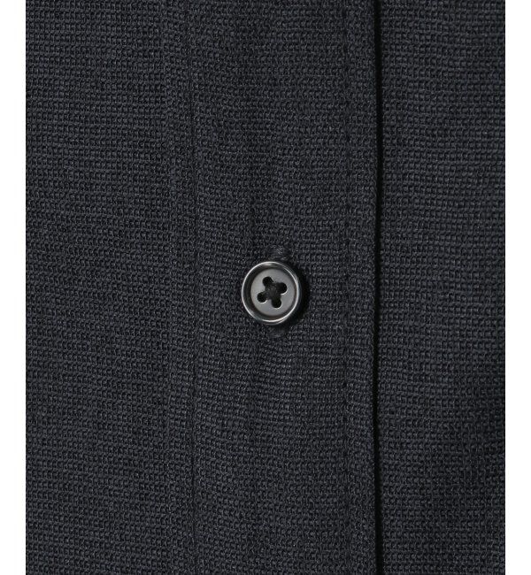 IKKA LOUNGE「7分袖シャリルジャージスイスカラーシャツ」|シャツ・ブラウス|