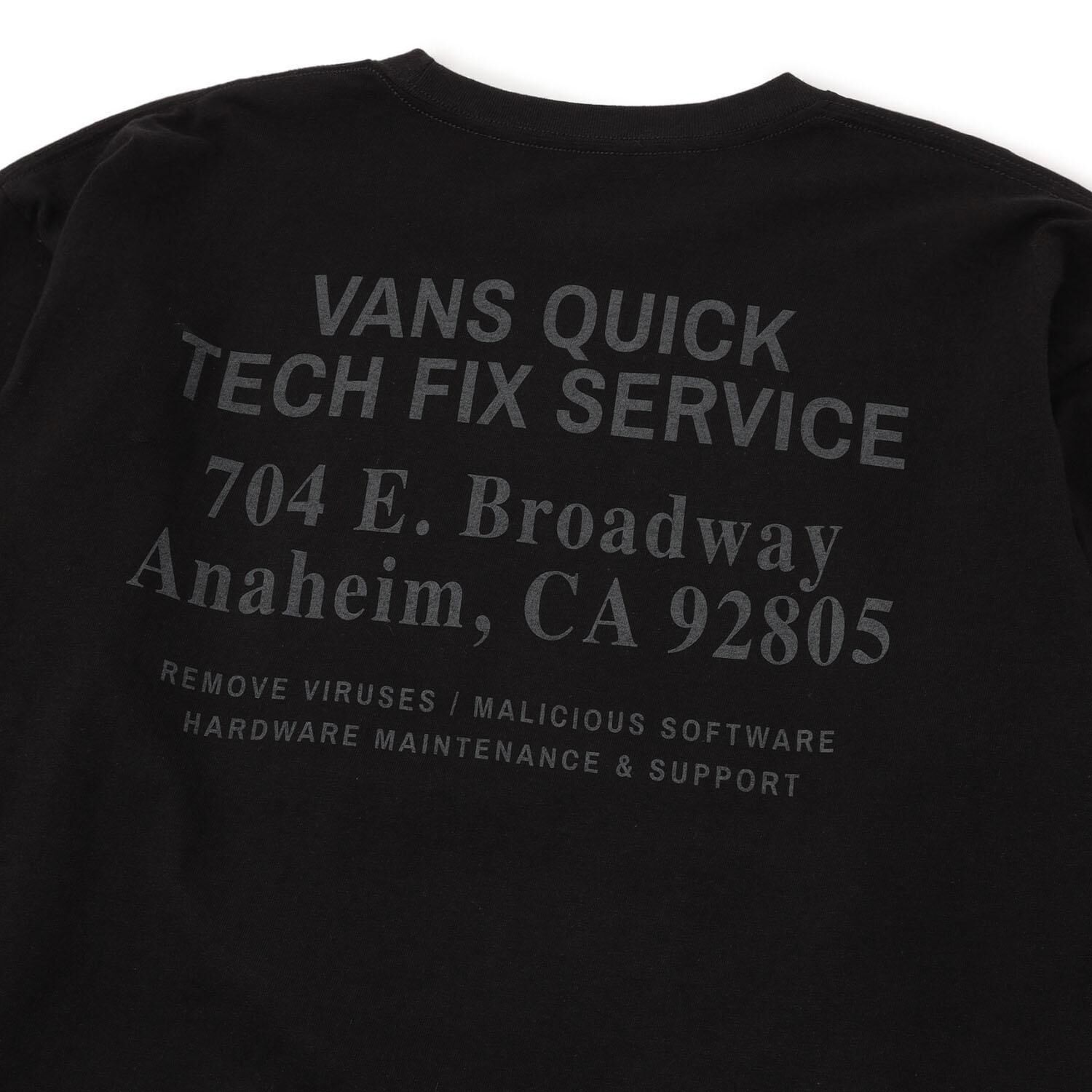 VANS「【VANSｱﾊﾟﾚﾙ】M QUICK SERVICE LS」|Tシャツ・カットソー|