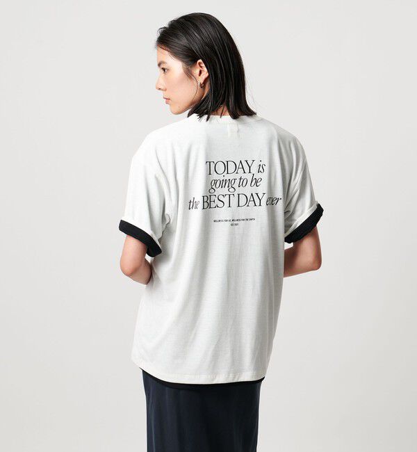 UNITED ARROWS「＜TO UNITED ARROWS＞UPDRIFT プリント Tシャツ」|Tシャツ・カットソー|