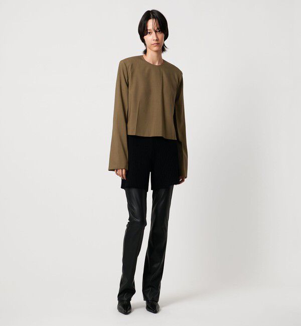 AEWEN MATOPH「＜AEWEN MATOPH＞パワーショルダープレス プルオーバーブラウス 」|シャツ・ブラウス|