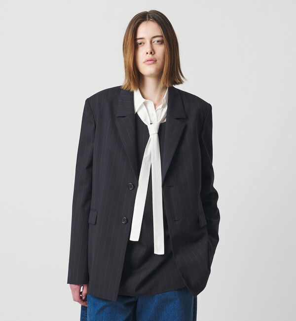 AEWEN MATOPH「＜AEWEN MATOPH＞パワーショルダー 2B ジャケット」|テーラードジャケット|