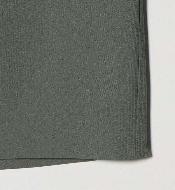 UNITED ARROWS「アセテートポリエステル ベイカースカート」|タイト|