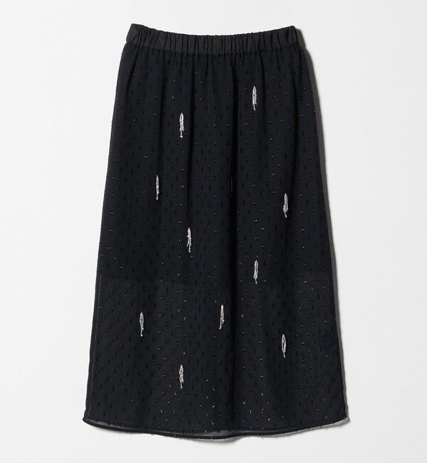 AEWEN MATOPH「＜AEWEN MATOPH＞シアービーズフリンジスカート」|スカート|