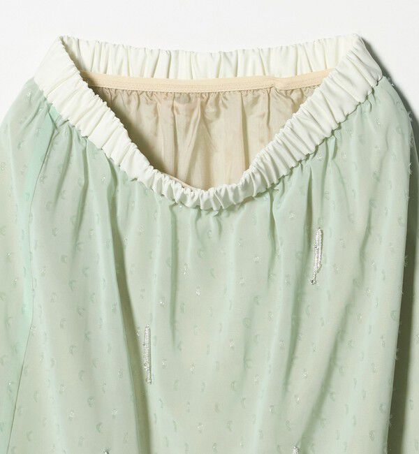 AEWEN MATOPH「＜AEWEN MATOPH＞シアービーズフリンジスカート」|スカート|