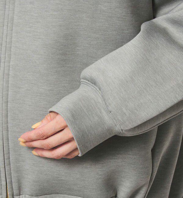 UNITED ARROWS green label relaxing「［size SHORTあり］ダンボール ジップ フーディ」|パーカー|