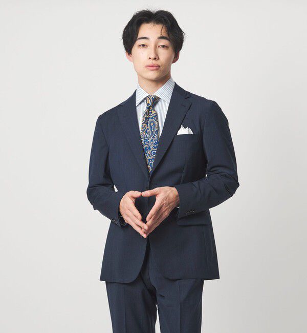 UNITED ARROWS green label relaxing「コットン ストライプ ワイドカラー ドレスシャツ -イージーアイロン-」|シャツ・ブラウス|