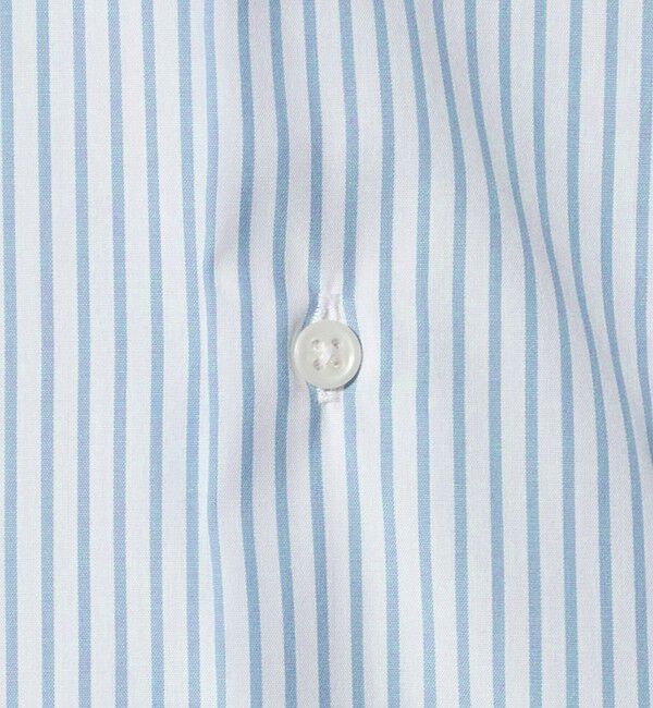 UNITED ARROWS green label relaxing「コットン ストライプ ワイドカラー ドレスシャツ -イージーアイロン-」|シャツ・ブラウス|