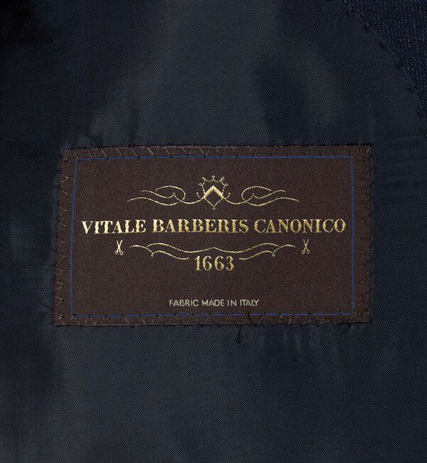 UNITED ARROWS green label relaxing「VITALE BARBERIS CANONICO ラスティック 無地 3B CLS/D スーツジャケット セットアップジャケット」|スーツ|