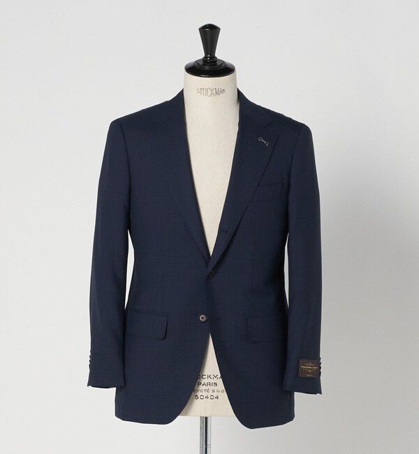 UNITED ARROWS green label relaxing「VITALE BARBERIS CANONICO ラスティック 無地 3B CLS/D スーツジャケット セットアップジャケット」|スーツ|