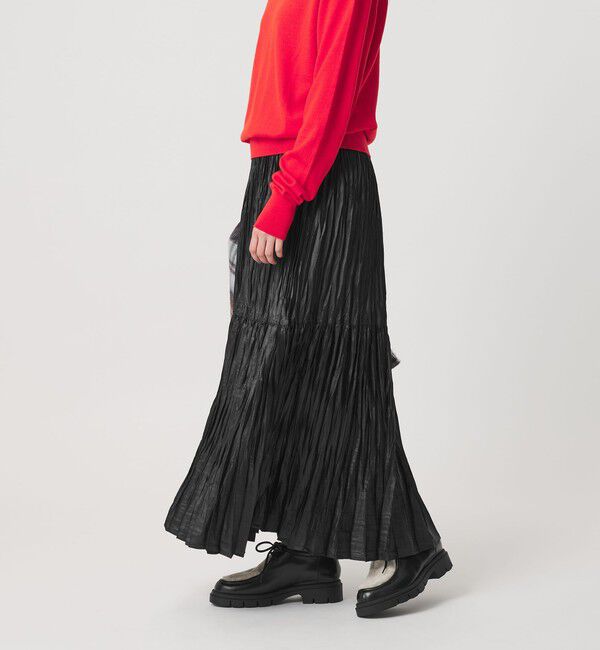 BEAUTY&YOUTH UNITED ARROWS「ポリエステル チンツプリーツ スカート」|スカート|