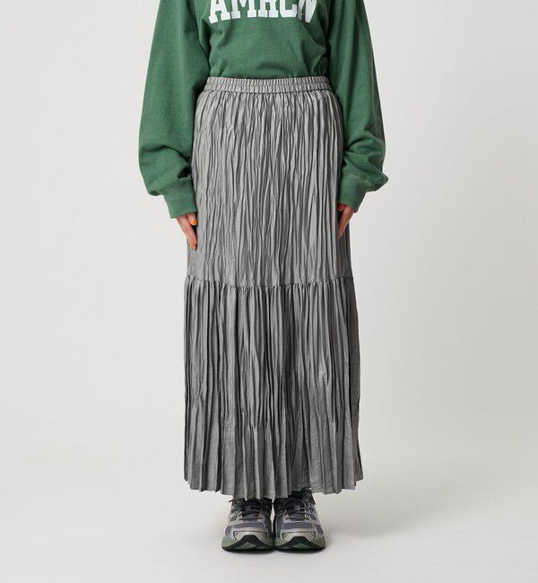 BEAUTY&YOUTH UNITED ARROWS「ポリエステル チンツプリーツ スカート」|スカート|