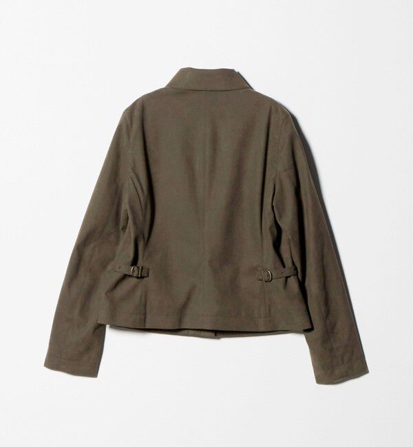ATTISESSION「＜ATTISESSION＞スエードライク 3ポケット ジャケット」|テーラードジャケット|