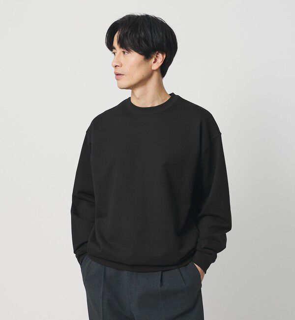 BEAUTY&YOUTH UNITED ARROWS「カネマサメリヤス 36G クルーネック スウェット -MADE IN JAPAN-」|Tシャツ・カットソー|