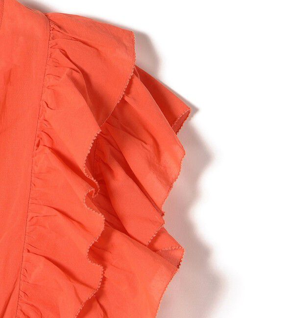 SHIPS for women「〈手洗い可能〉フリル ノースリーブ ブラウス ◇」|シャツ・ブラウス|