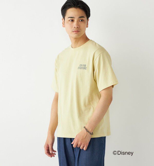 SHIPS Colors 「SHIPS Colors:ミッキーマウス プリント T」|Tシャツ・カットソー|クリーム