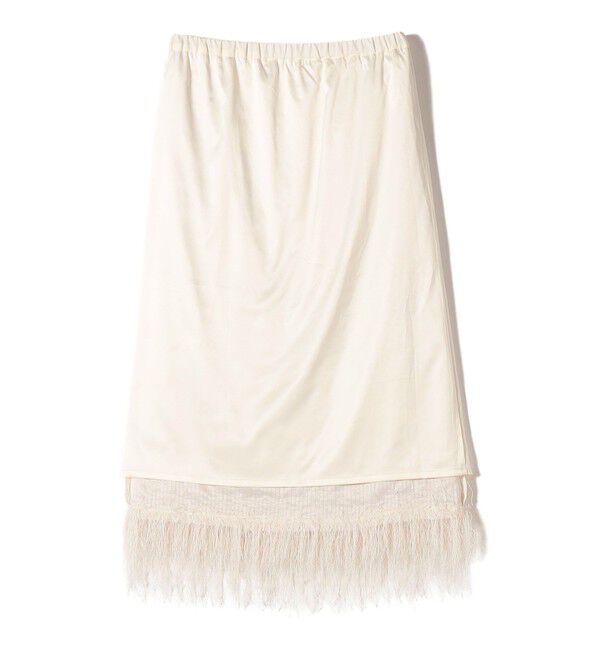 SHIPS for women「〈手洗い可能〉フリンジ スカート」|スカート|
