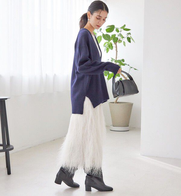 SHIPS for women「〈手洗い可能〉フリンジ スカート」|スカート|