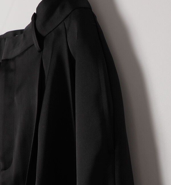 quaranciel「《予約》quaranciel:〈手洗い可能〉サテン ワイド ストレート スラックス」|その他|