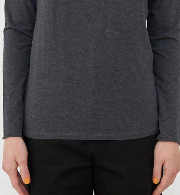 GALERIE VIE「スムージーコットン ボートネックプルオーバー」|Tシャツ・カットソー|