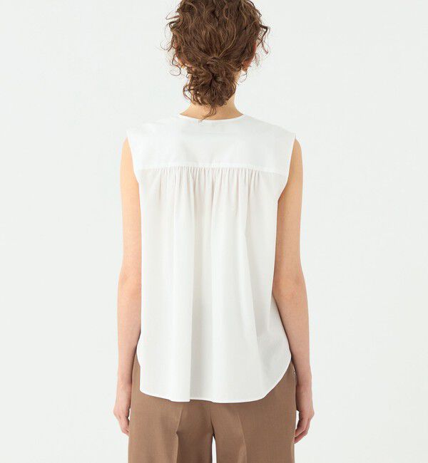 TOMORROWLAND collection「コットンコンビネーション ノースリーブブラウス」|シャツ・ブラウス|