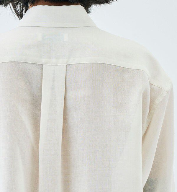Edition「ウールビエラ クロップドシャツ」|シャツ・ブラウス|