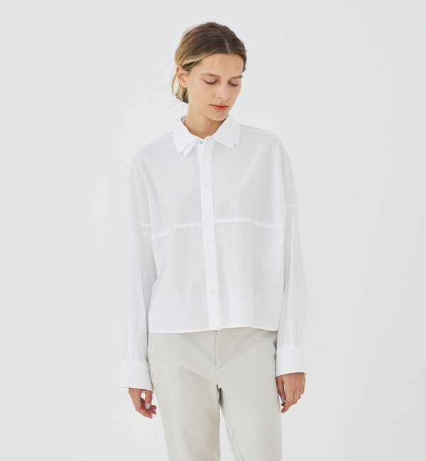 GALERIE VIE「コットン ダブルカラーシャツ」|シャツ・ブラウス|