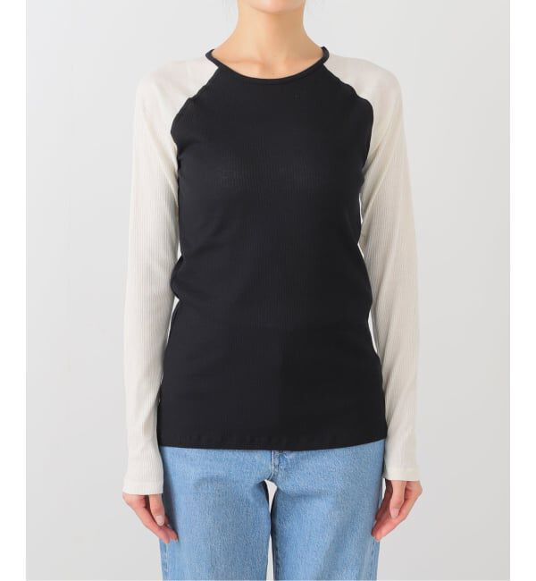 IENA LA BOUCLE「BASERANGE/ベースレンジ GENE LONG SLEEVE Tシャツ TTGLSCR-AU25」|Tシャツ・カットソー|