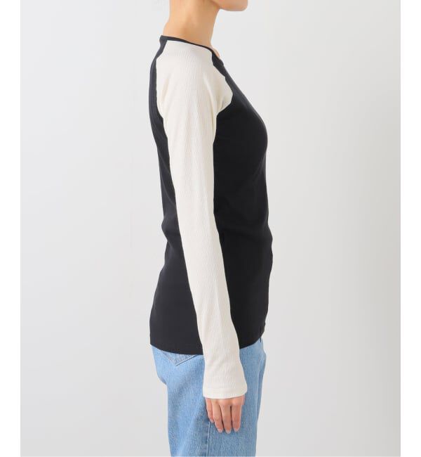 IENA LA BOUCLE「BASERANGE/ベースレンジ GENE LONG SLEEVE Tシャツ TTGLSCR-AU25」|Tシャツ・カットソー|