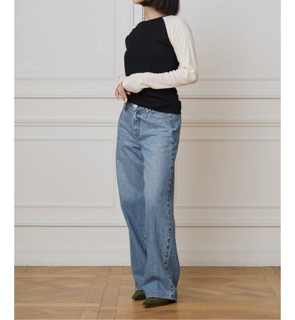 IENA LA BOUCLE「BASERANGE/ベースレンジ GENE LONG SLEEVE Tシャツ TTGLSCR-AU25」|Tシャツ・カットソー|