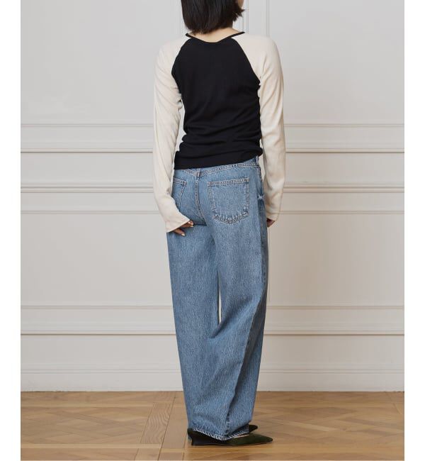 IENA LA BOUCLE「BASERANGE/ベースレンジ GENE LONG SLEEVE Tシャツ TTGLSCR-AU25」|Tシャツ・カットソー|