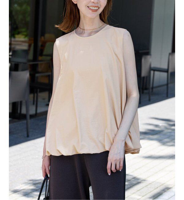 JOURNAL STANDARD「バルーンヘムノースリーブブラウス」|シャツ・ブラウス|