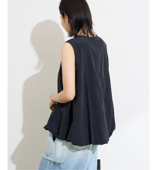 JOURNAL STANDARD「バルーンヘムノースリーブブラウス」|シャツ・ブラウス|