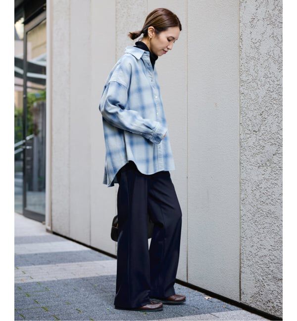 FRAMeWORK「≪WEB限定 / 追加≫裏起毛フレアパンツ 6」|スラックス|