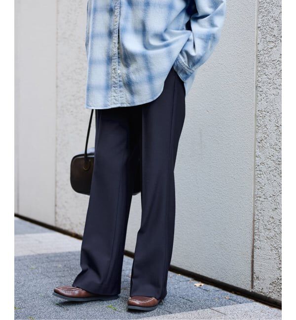 FRAMeWORK「≪WEB限定 / 追加≫裏起毛フレアパンツ 6」|スラックス|