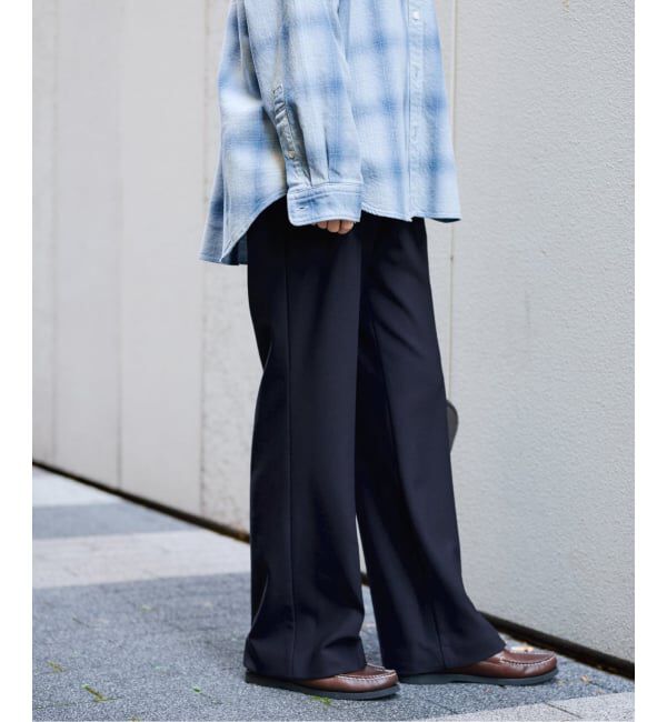 FRAMeWORK「≪WEB限定 / 追加≫裏起毛フレアパンツ 6」|スラックス|